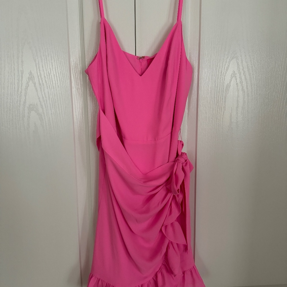 LILLY PULITZER ALISA WRAP DRESS SIZE 4 NWT